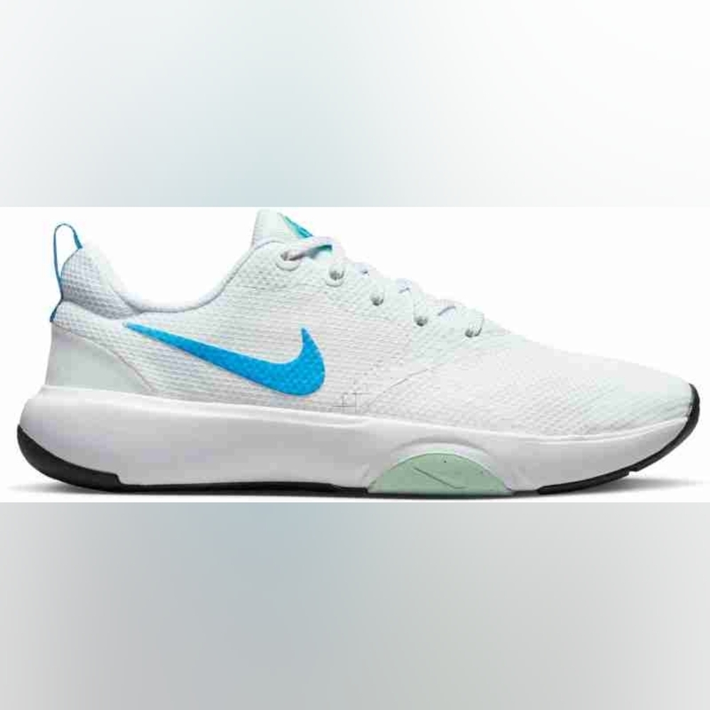 Nike City REP TR White University Blue Women Cross Training Sneakers Size 11 - Picture 3 of 12